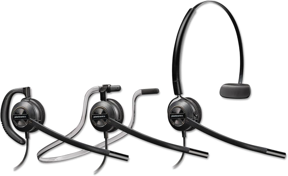 Amazon.com: Plantronics - EncorePro HW540 Convertible Headet